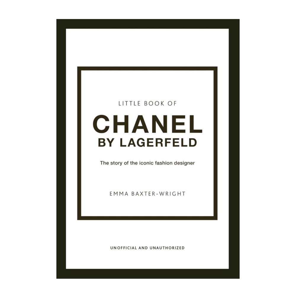 📕LITTLE BOOK OF CHANEL BY LAGERFELD Coffee Table Book Hardcover New